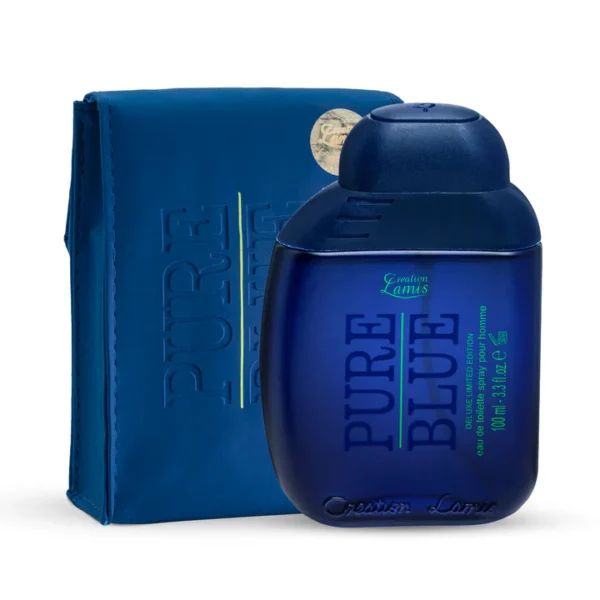 Creation Lamis Pure Blue Perfume For Men - EDT - 100 ml - Image 4
