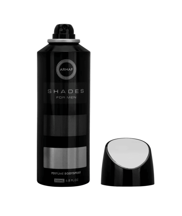 Armaf Shades Black Body Spray For Men – 200ml - Image 2
