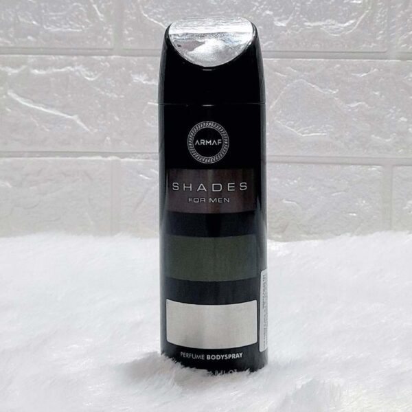 Armaf Shades Black Body Spray For Men – 200ml - Image 3