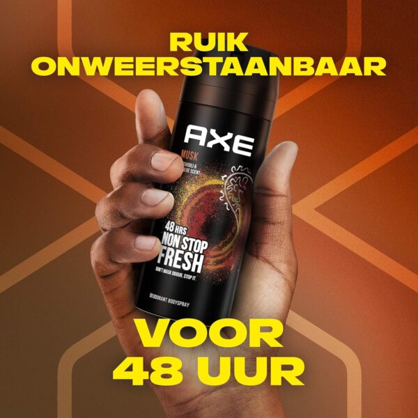 Axe Musk Body Spray Deodorant For Men - 150 ml - Image 4