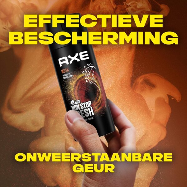 Axe Musk Body Spray Deodorant For Men - 150 ml - Image 3