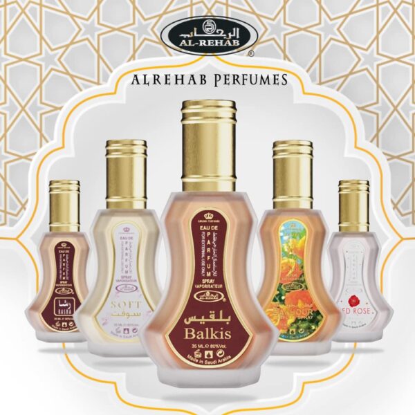 Al Rehab Balkis Perfume For Women - EDP - 35ml - Image 4