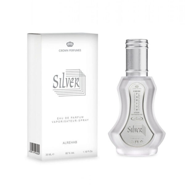 Al Rehab Silver Perfume For Men - EDP -35ml
