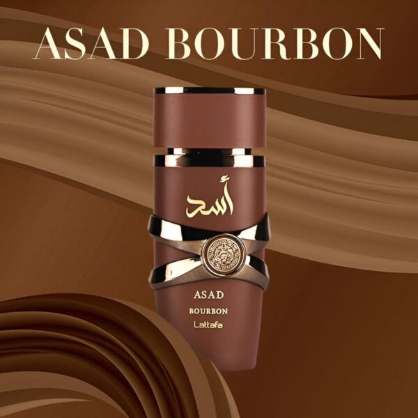 Lattafa Asad Bourbon Perfume For Unisex - EDP -  100ml - Image 2