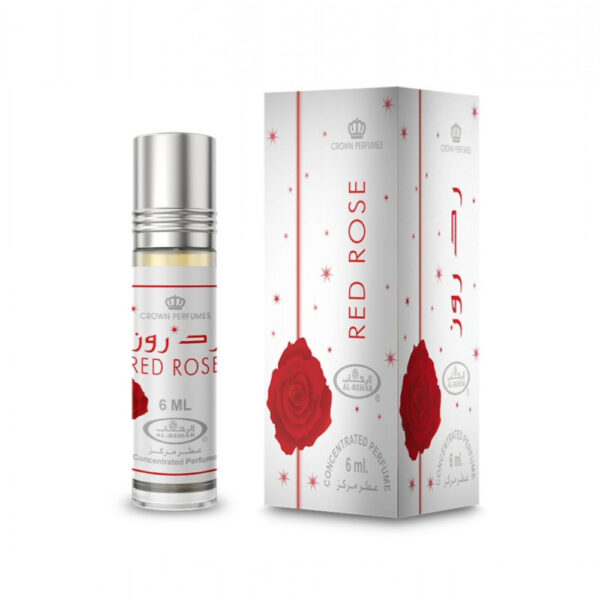 Al Rehab Red Rose Attar - 6ml