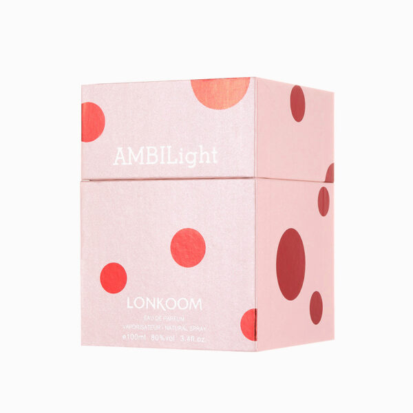 Loonkom Ambilight Pink Perfume For Women - EDP - 100ml - Image 3