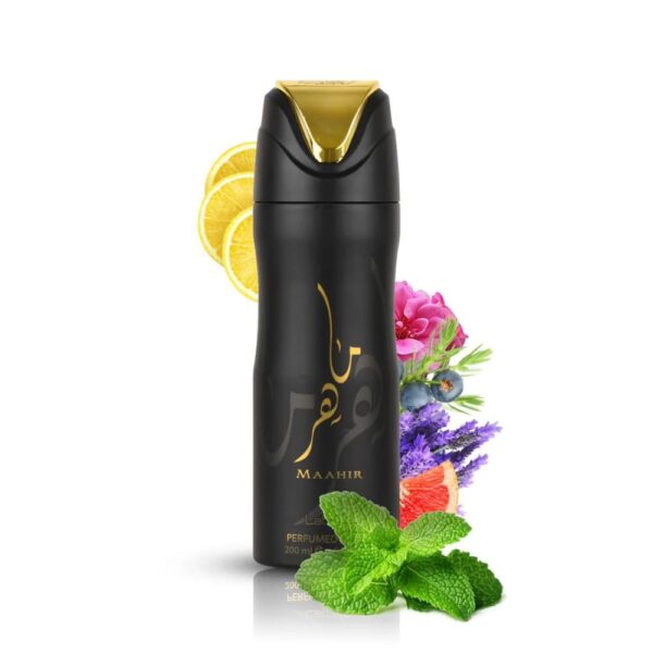 Lattafa Maahir Body Spray For Unisex - 200ml - Image 4