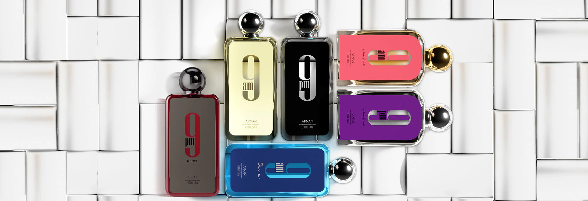 Afnan 9 PM Perfume For Unisex - EDP - 100ml