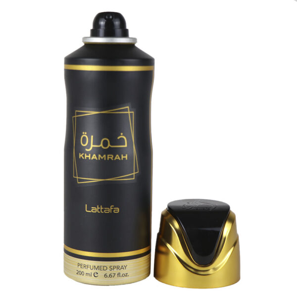 Lattafa Khamrah Body Spray For Unisex - 200ml - Image 2