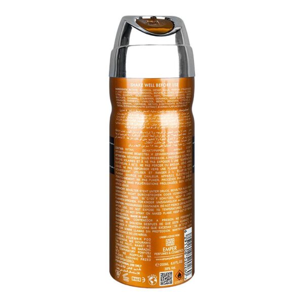 Emper Legend Body Spray For Men - 200ml - Image 2
