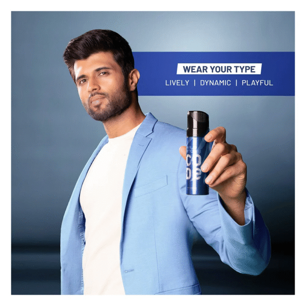 Wild Stone Code Titanium Body Perfume For Men - 120 ml - Image 3