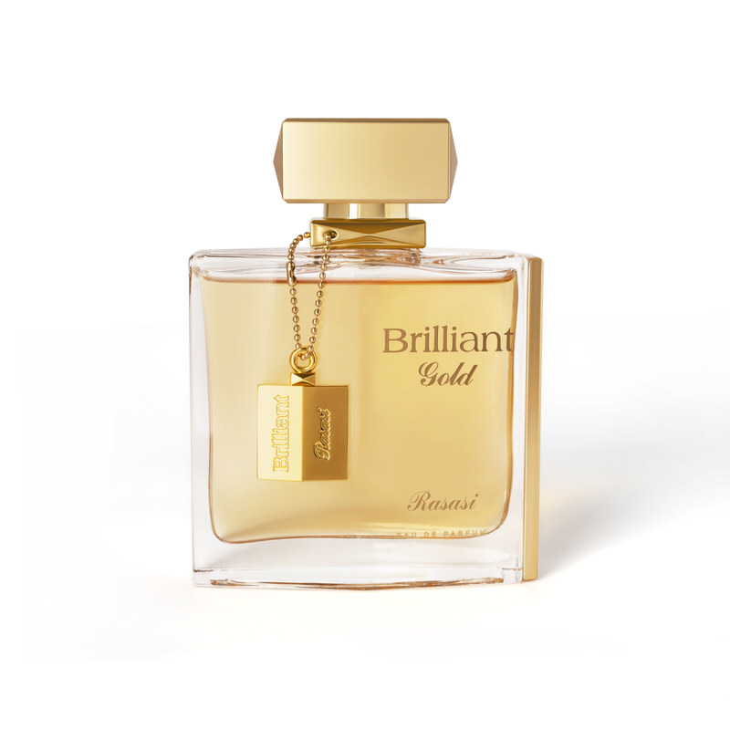 Rasasi Brilliant Gold Perfume For Unisex - EDP - 100ml - Image 3