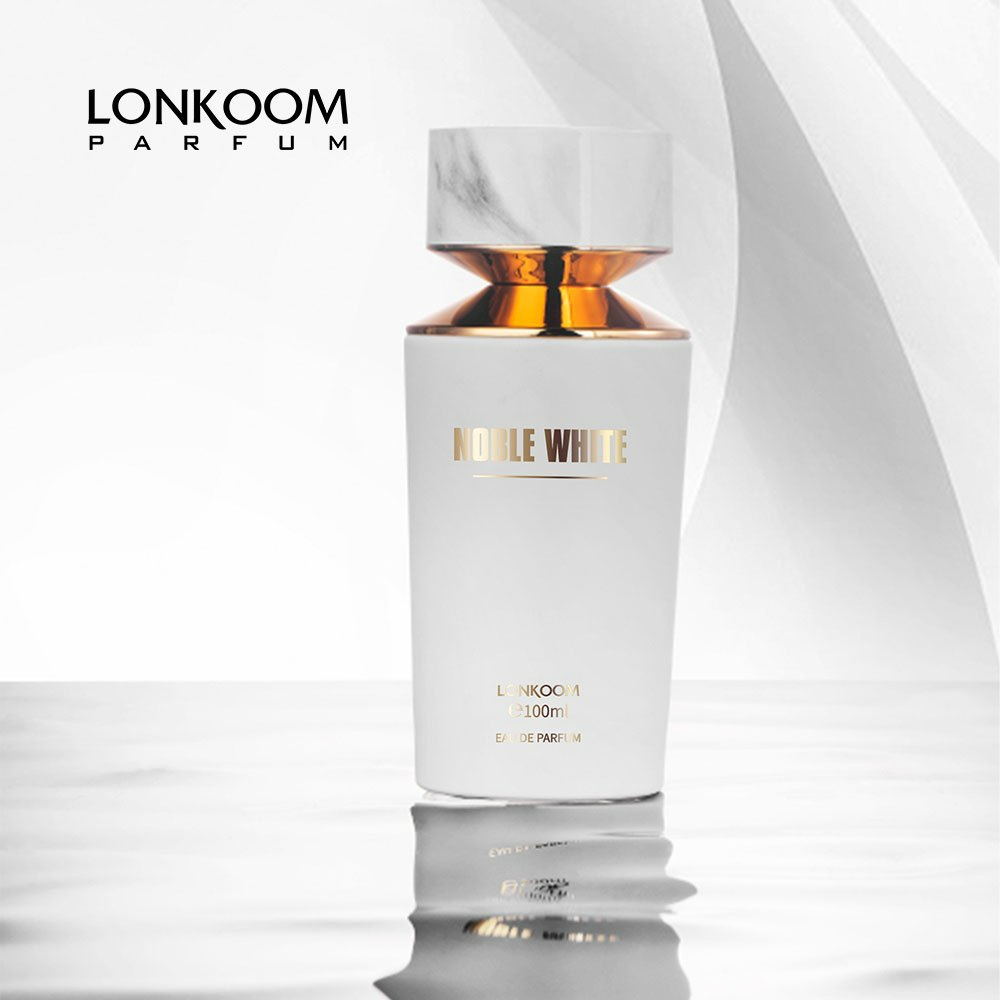 Lonkooom Noble White Perfume For Unisex - EDP - 100ml - Image 2