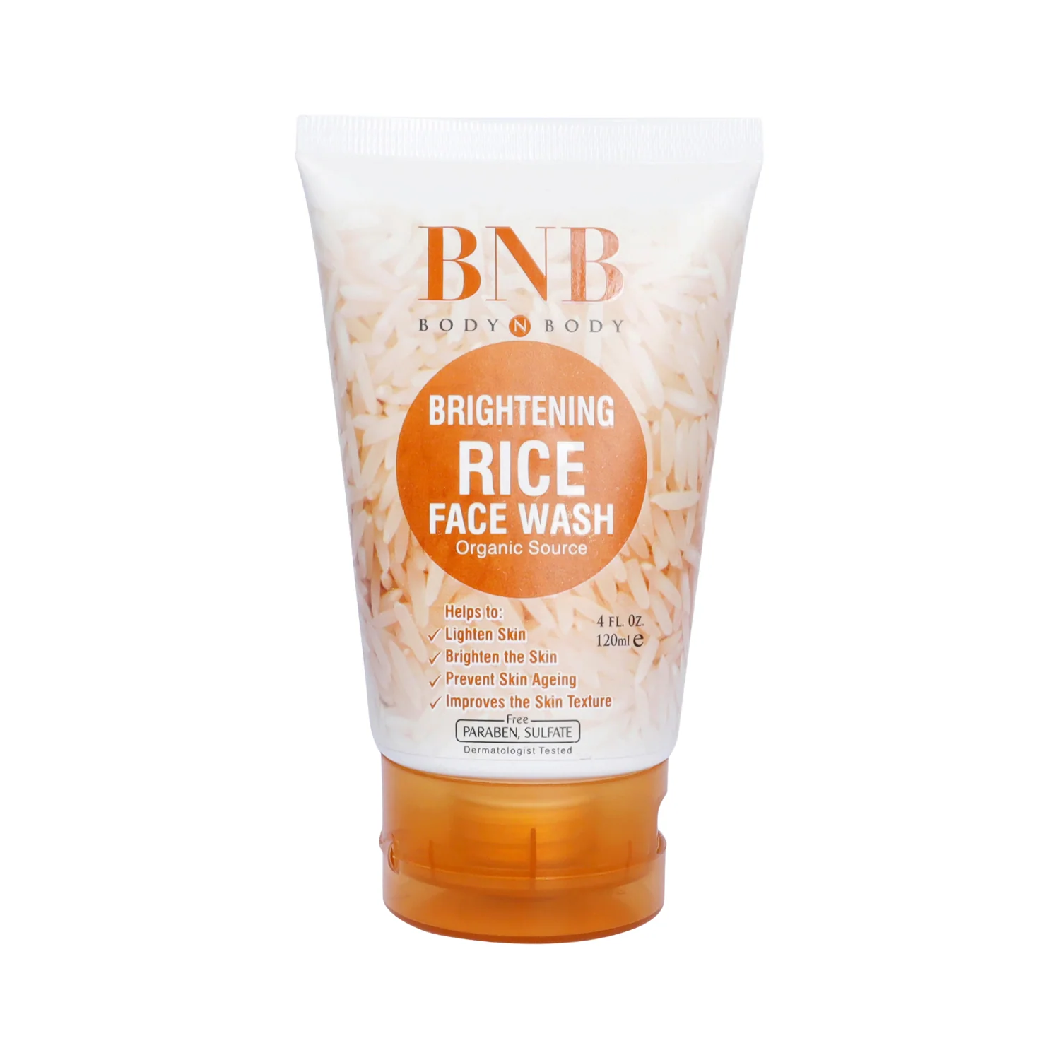 BNB Brightening Rice Extract Face Wash -120ml - Image 3