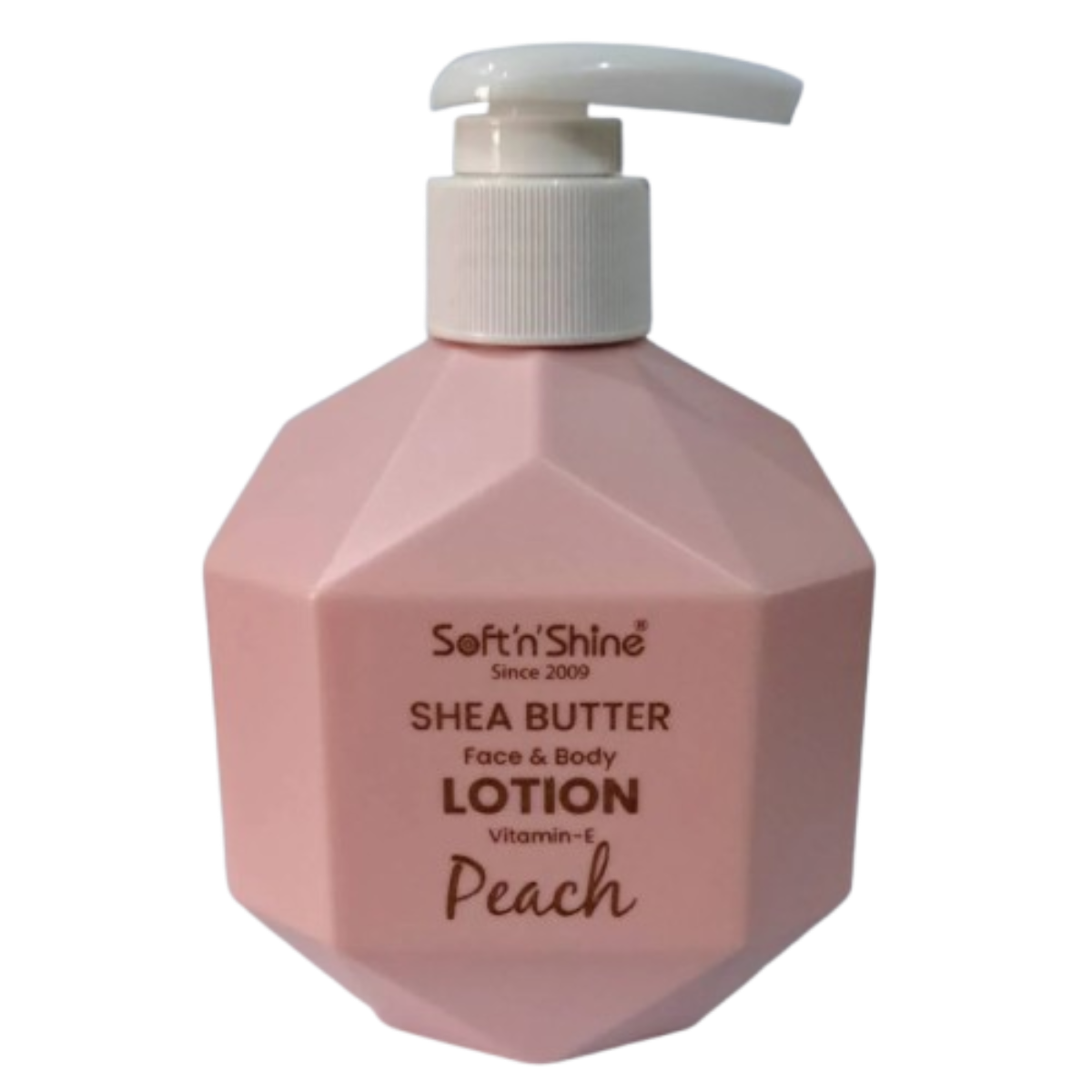 Soft n Shine Peach Moisturizing Face and Body Lotion For All Skin Types With Shea Butter & Vitamin E - 250ml - Image 3