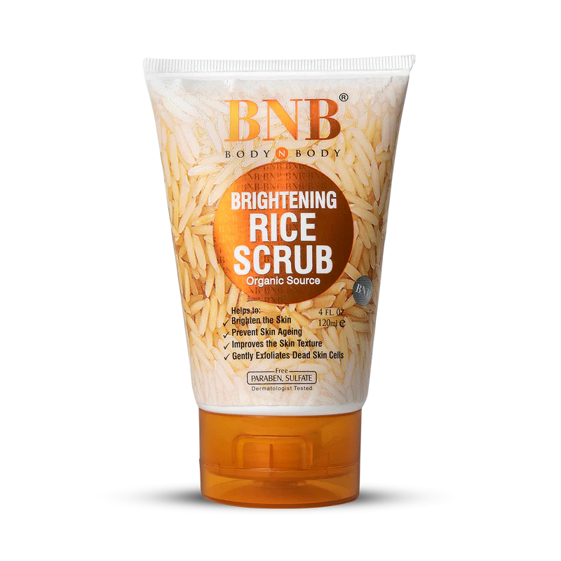 BNB Brightening Rice Extract Scrub - 120ml - Image 2