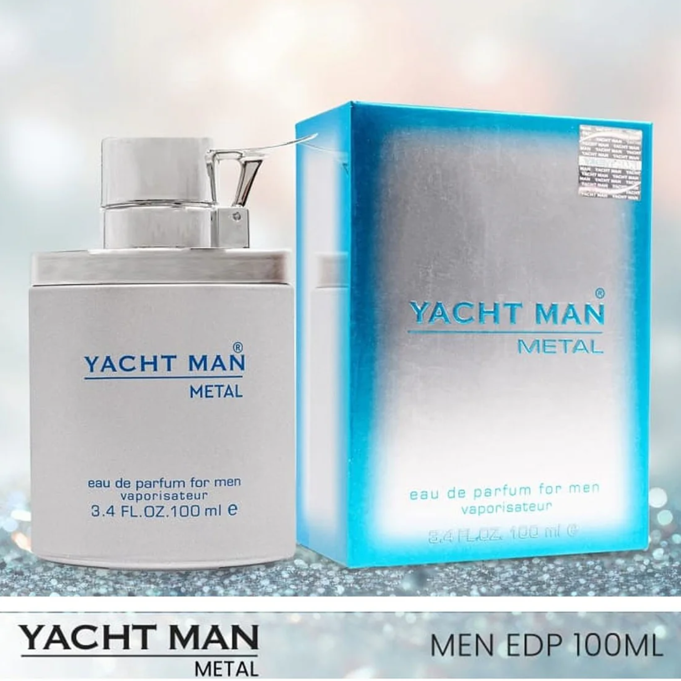 Myrurgia Yacht Man Metal Perfume For Men – EDP – 100ml