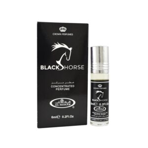 Al Rehab Black Horse Attar For Men – 6ml