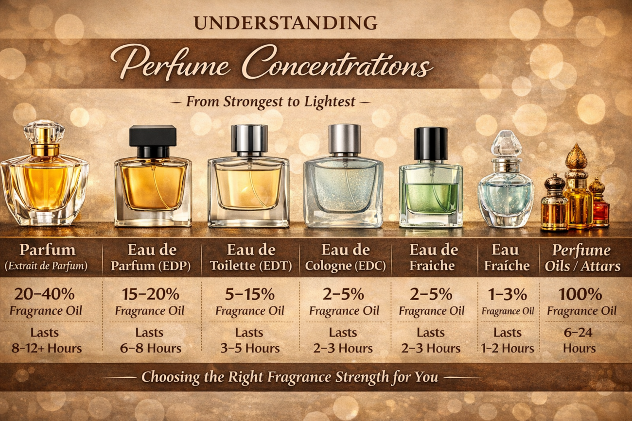 The Art of Perfume Concentration: