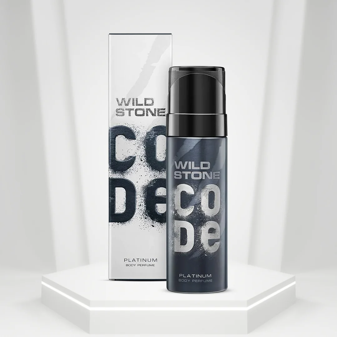 Wild Stone Code Chrome Body Perfume For Men - 120ml