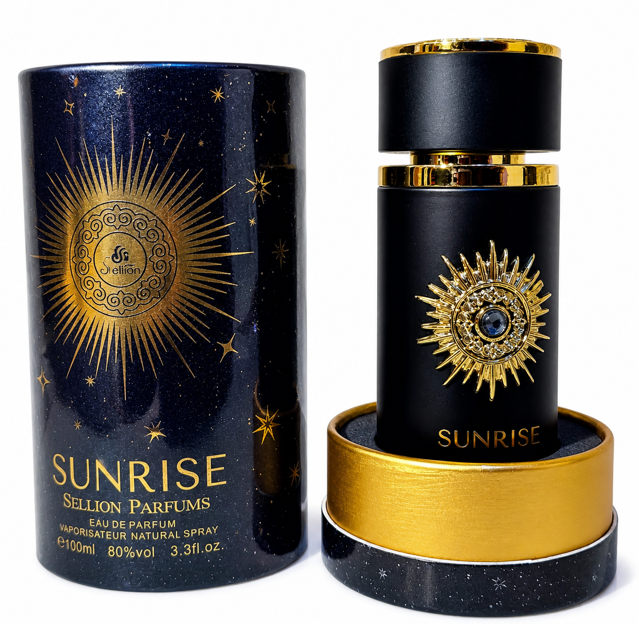 Sellion Sunrise Black Perfume For Unisex - EDP - 100ml